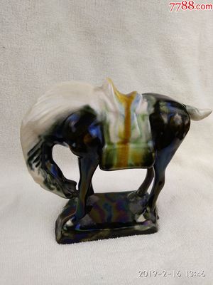創(chuàng)匯期三彩馬底款“洛陽唐三彩工藝美術(shù)品”的藝術(shù)價值與歷史意義